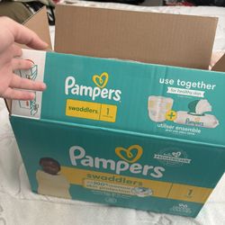 Pampers Size 1 Diapers 