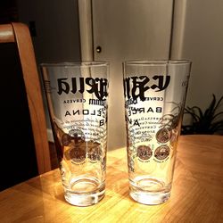 Estrella Damm Barcelona Pint 500ml Beer Glasses