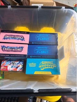 Pokemon Cards (pokemon center Etbs, etc)