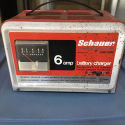 Used 6-12v Manual Car Battery Charger, works fine,