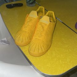 Yellow Shell Top Acupuncture Adidas Human Race 