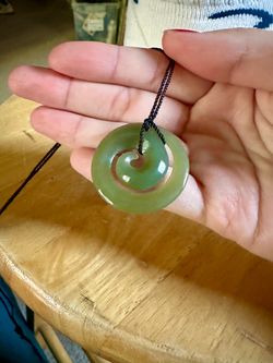 New Zealand Jade Spiral Necklacd