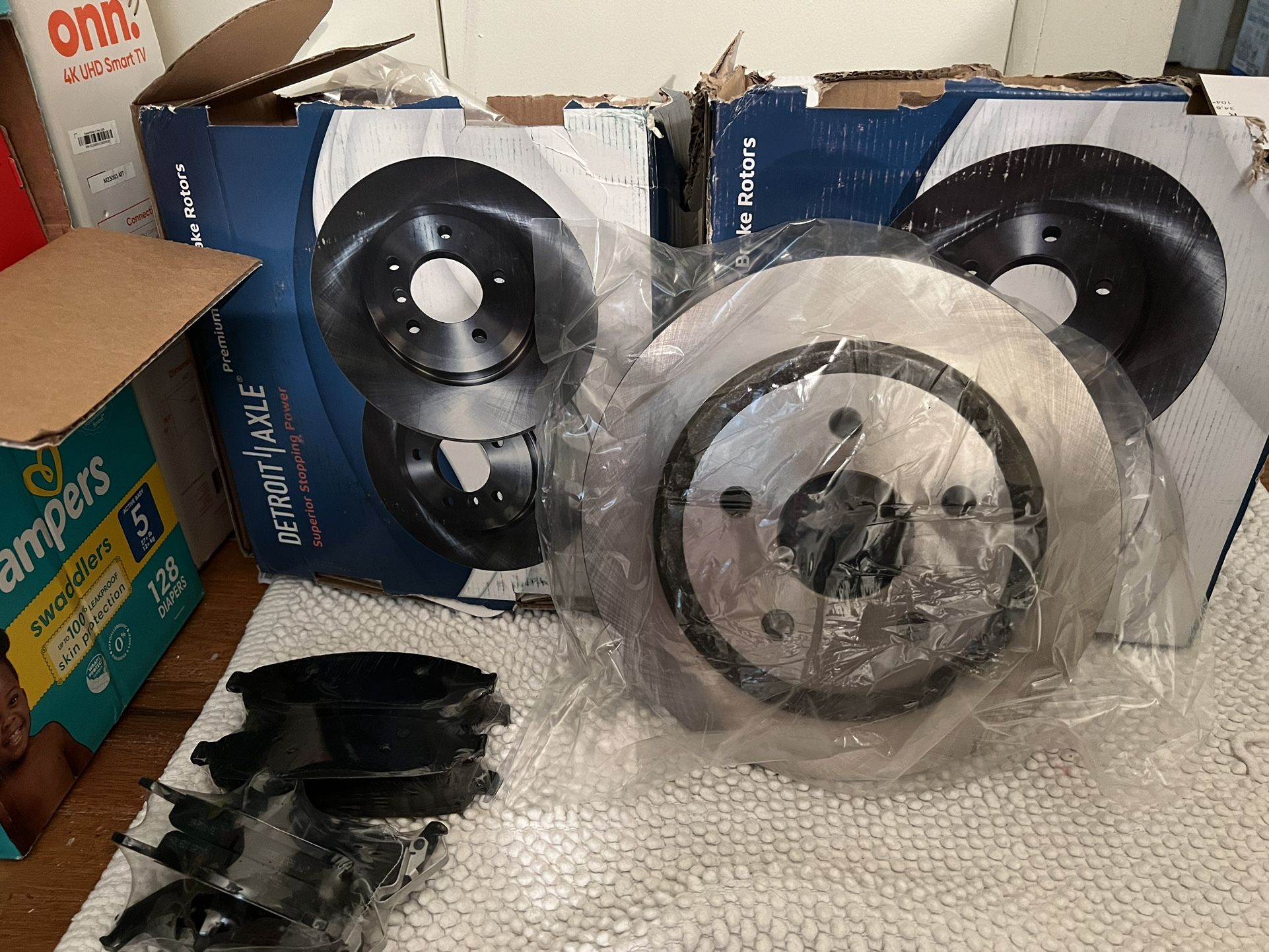 Brand New Brakes And Rotors!!!