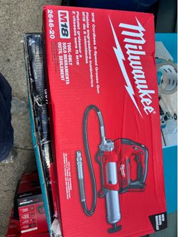 M18 cordless 2-speed grease gun