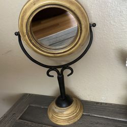 Wooden /iron Antique Mirror. Read Description! 