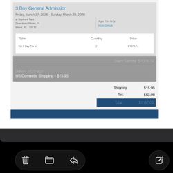 Ultra 2 Day (Saturday And Sunday) (2 Wristbands)