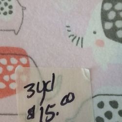 Snuggle Soft 100% Cotton JoAnnes Fabric $5yd (2 & 3 Yds)