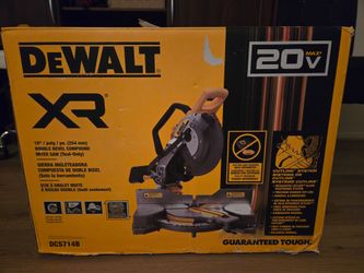 DEWALT XR 20V MAX MITER SAW NEW