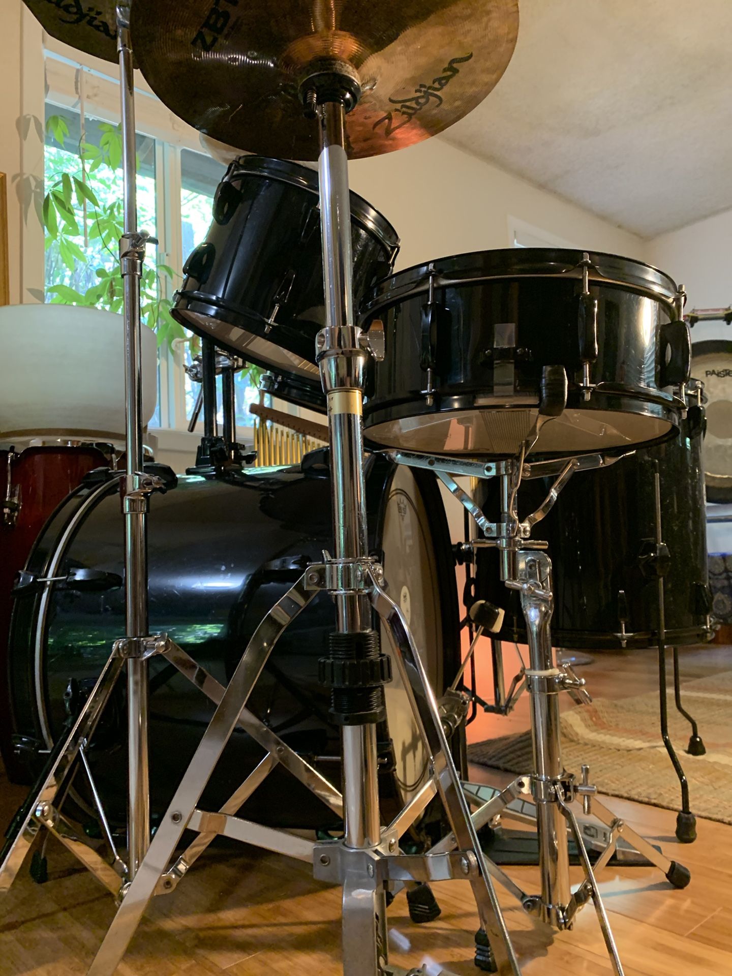 Pearl EX Export Series Drum Set, Zildjian Cymbals for Sale in Portland, OR OfferUp
