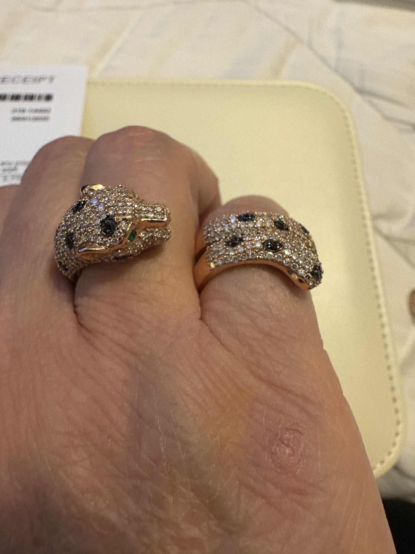 Effy Double Diamond Ring