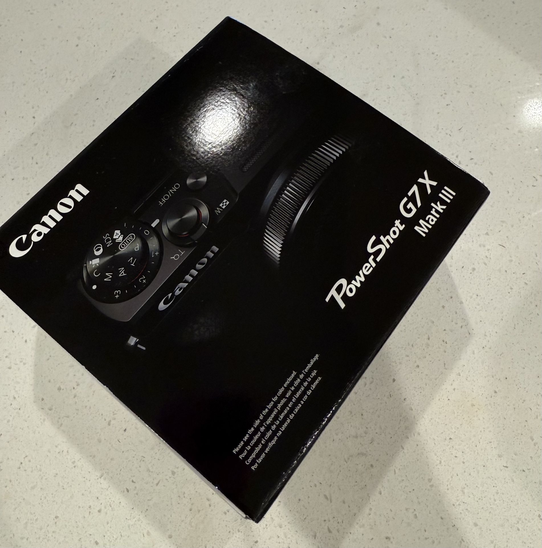 Canon PowerShot G7 X Mark III – Brand New, Sealed Box