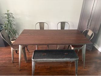Table and chairs