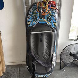 Knee board w/rope