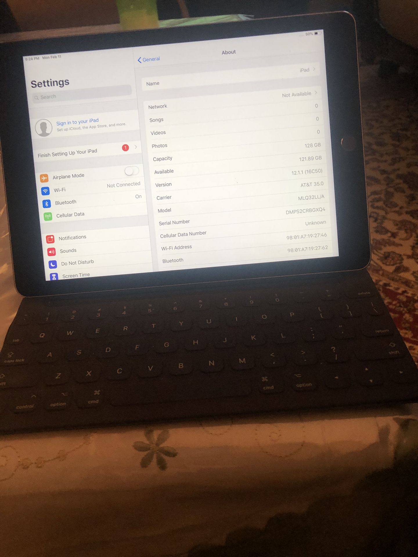 Good iPad Pro 128g unlocked