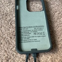 Battery Case for iPhone 13pro/14/14pro