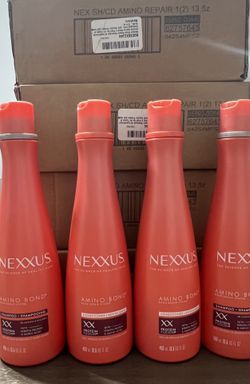 4 Bottles Of Nexxus Shampoo & Conditioner 