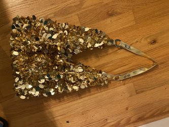 Gold Sparkle Bag