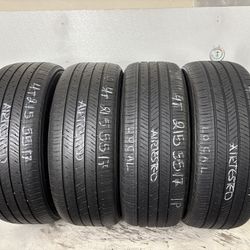 Set 4 Tires 215 55 17 Kumho Solus Ta31+ 