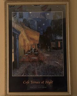 Gold Frame Van Gogh’s Café