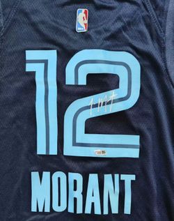 Signed Morant jersey