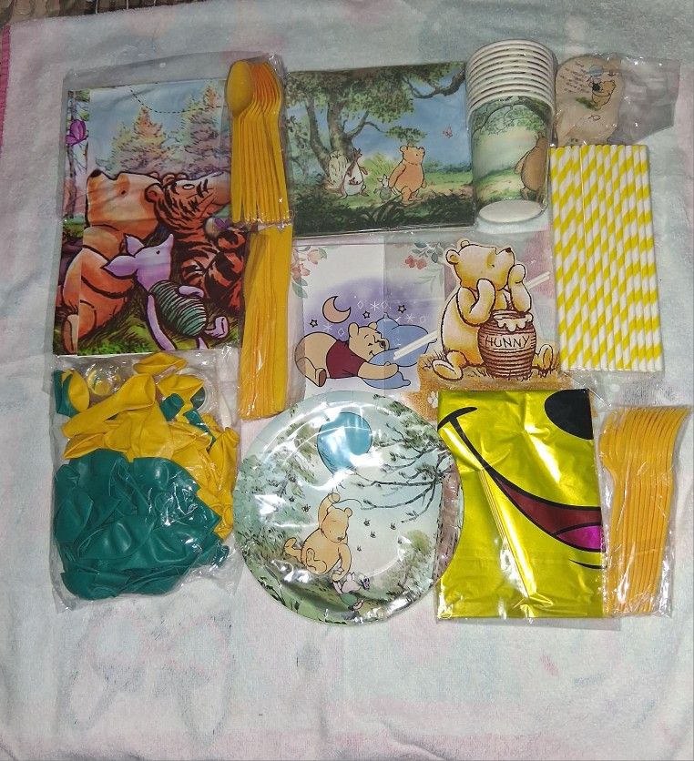 Winnie The Pooh Party Supplies