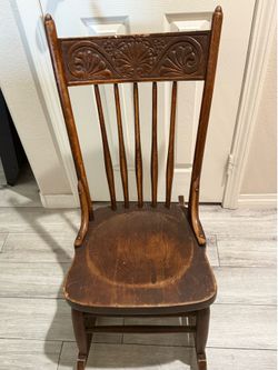Antique sewing rocker