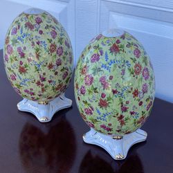 Porcelain  egg decor