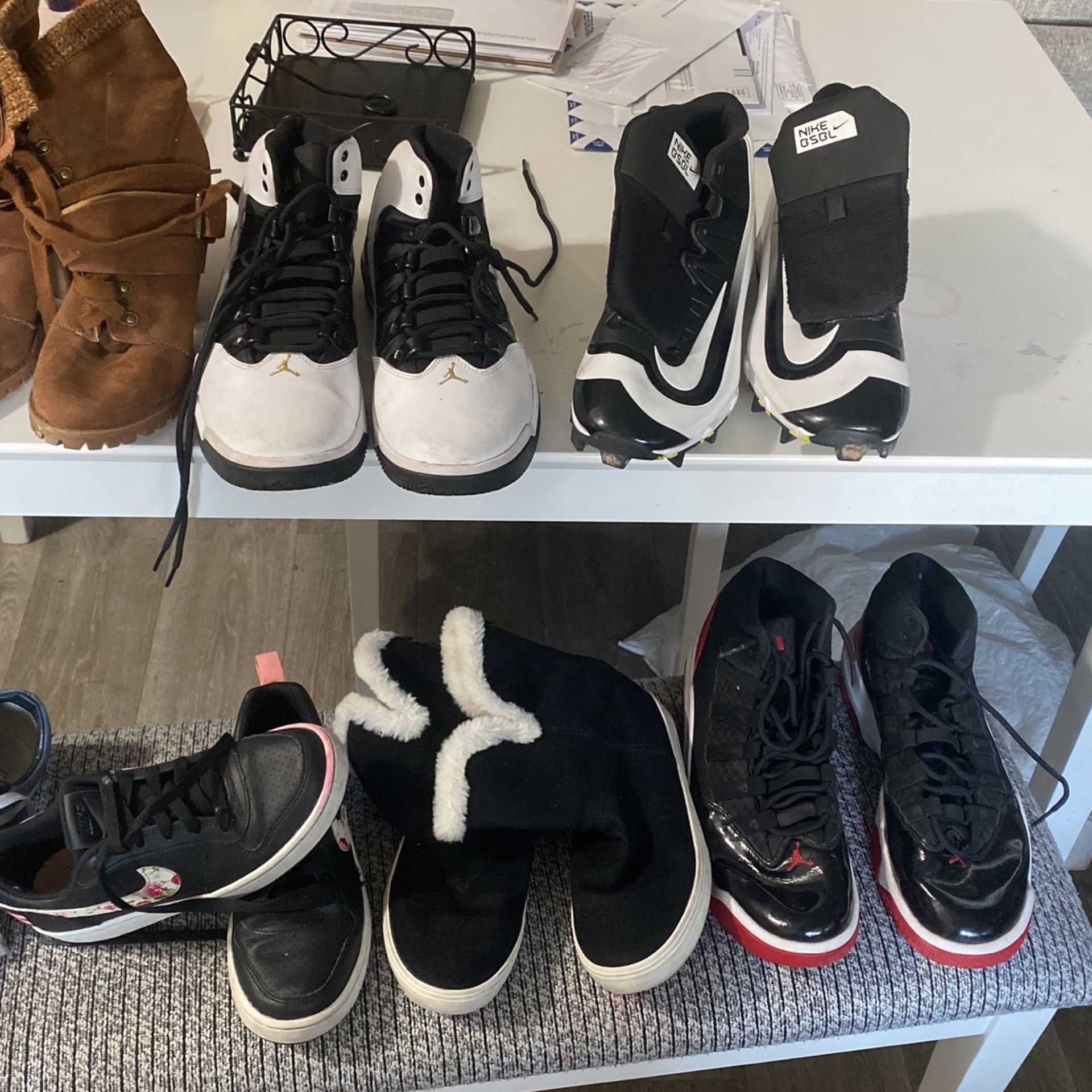 Shoe bundle, 9 Pairs