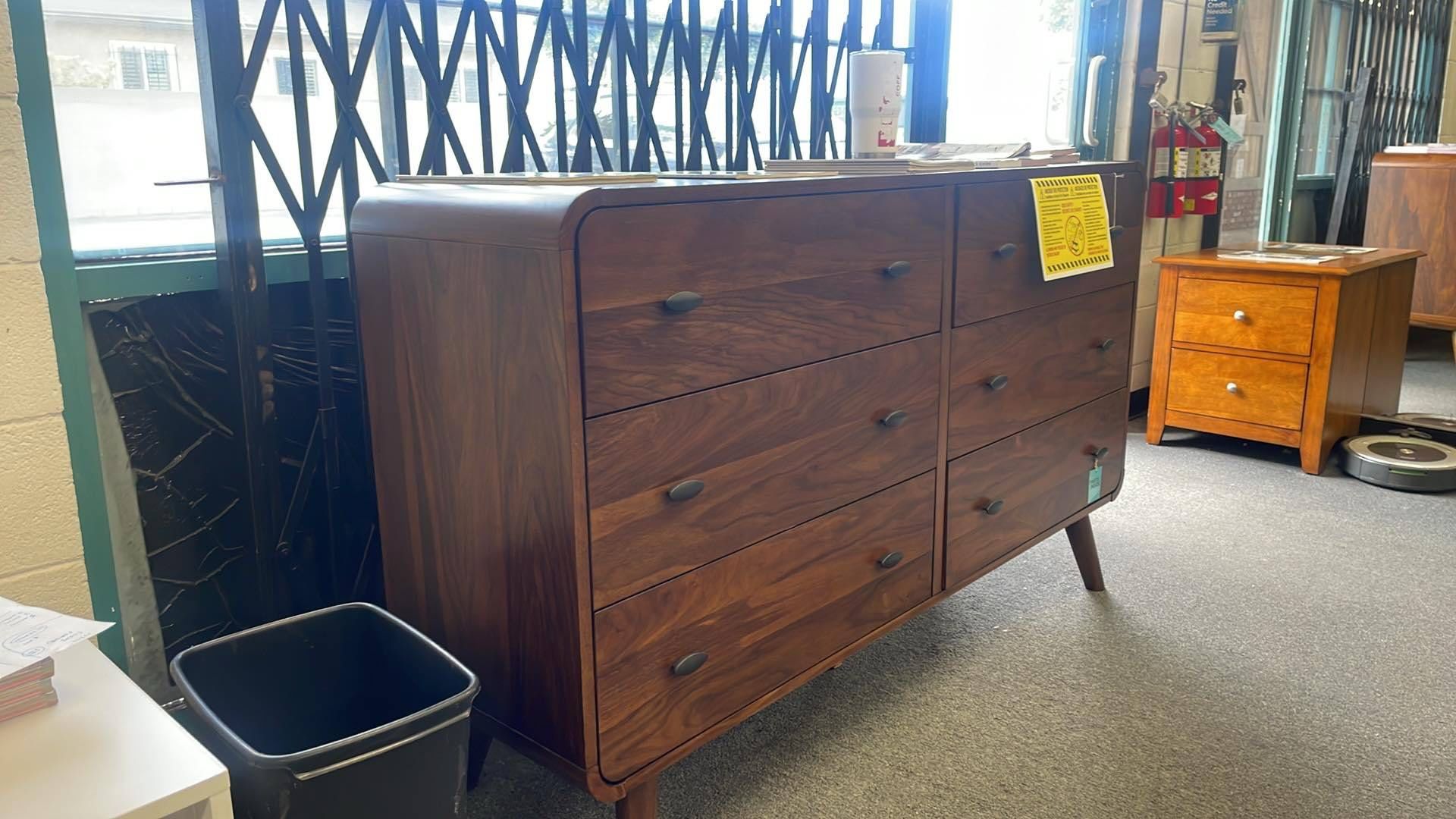 New MCM Dark Walnut Dresser! Includes Free Delivery 🚚!