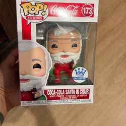 Coca Cola Santa In Chair Funko 