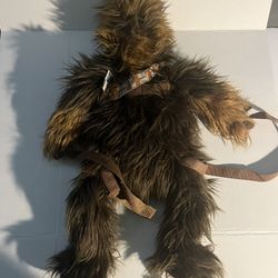 2013 Disney Star Wars Chewbacca Chewie Plush Backpack Buddy Stuffed Animal Wookie New