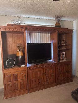 4 piece entertainment center