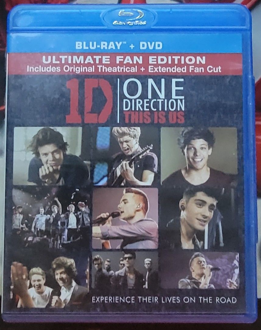 One Direction This Is US Ultimate Fan Edition Blu-ray