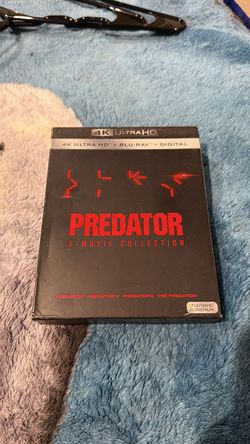 Predator 4k and Blu-ray movie collection