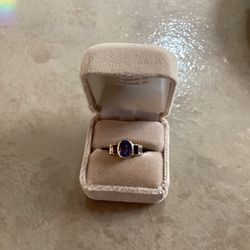 2.35 Ct Tanzanite Ring Size 6