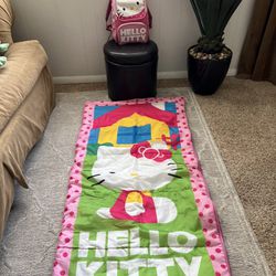 Hello Kitty Sleeping Bag and Back Pack Sanrio