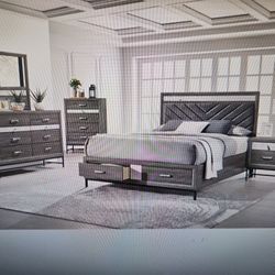 Flores Furniture Queen 4pc.set