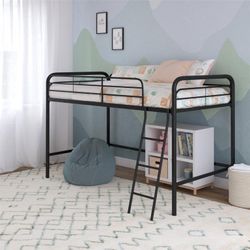Twin Size - Metal Loft Bed