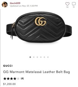 Gucci belt bag