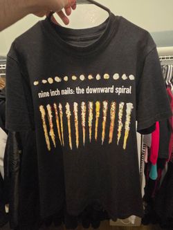 Nine inch nails the downward spiral salt & teeth shirt