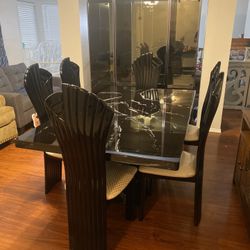 Dining Room Table With Display Case