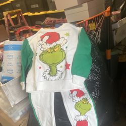 Grinch Sweat set 