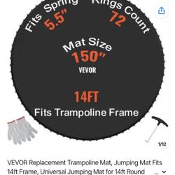 Trampoline Replacement Mat 14 Feet