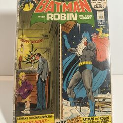 Batman #239 Neal Adams Christmas Tree Santa Claus 1972 Low Grade