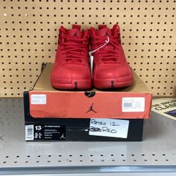 Air Jordan Retro 12’s “Gym Red”