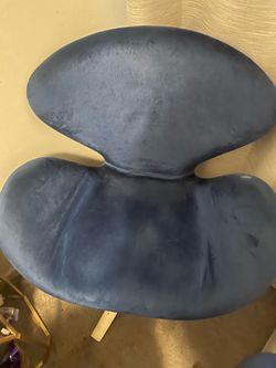 Blue Side Chair