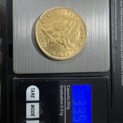 $20 Dollars Gold Coin Make Me Offer 