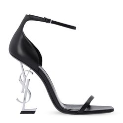 SAINT LAURENT - BLACK OPYUM 110 YSL HEELS - Size 36 (US 6)