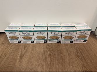 Brand New JustFoodForDogs Balanced Remedy Pantry Case