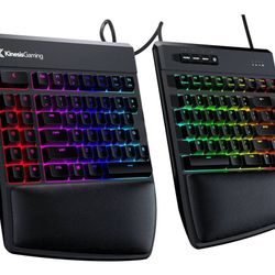 Kinesis Gaming Freestyle Edge RGB Split Mechanical Gaming Keyboard